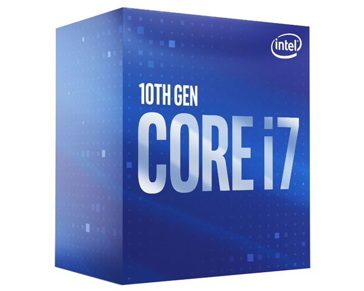 INTEL CPU CORE i7 10700, 8C/16T, 2.90GHz, CACHE 16MB, SOCKET LGA1200 10th GEN, GPU, BOX, 3YW. BX8070110700