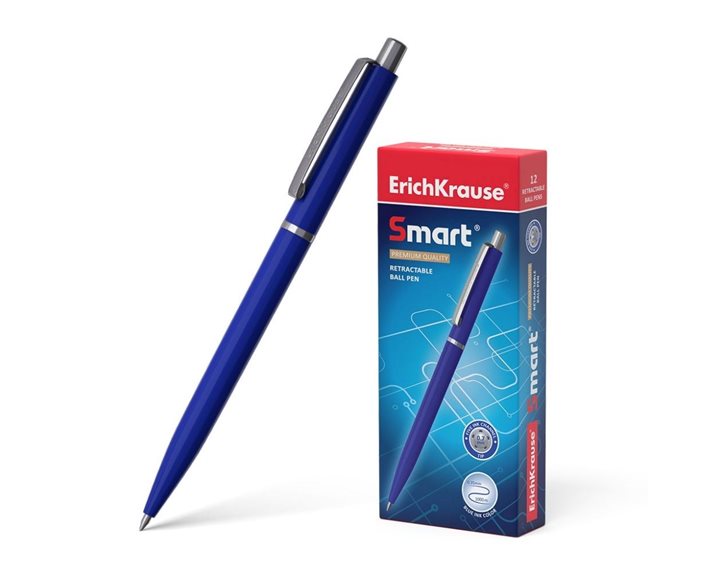 Στυλό ErichKrause Smart 0.7mm Μπλε 44967