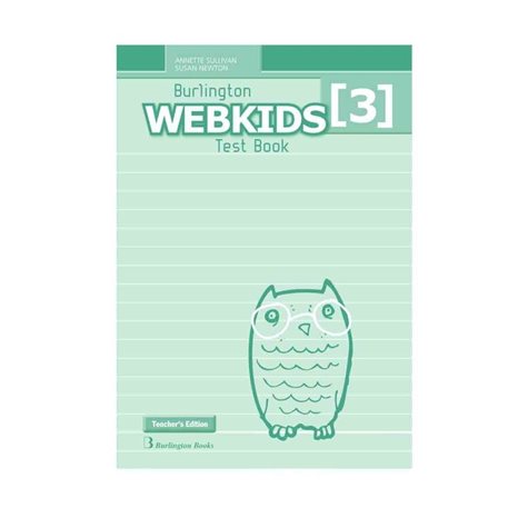 Burlington Webkids 3 Teacher S Test Book