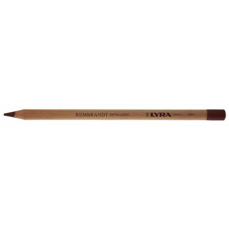 Μολύβι Sepia Lyra Rembrandt Χωρίς Λίπος Καφέ Ανοιχτό