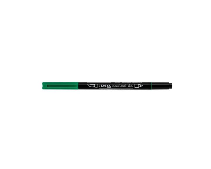 Μαρκαδόρος- Πινέλο Lyra Aqua Brush Duo Emerald Green 6520063
