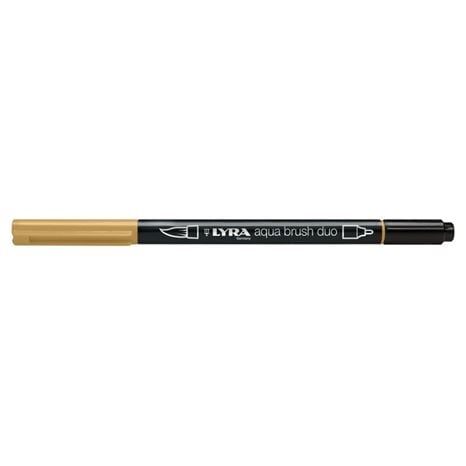 Μαρκαδόρος- Πινέλο Lyra Aqua Brush Duo Brown Ochre 6520082