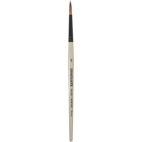 Πινέλο Graduate Daler Rowney Synthetic Round No.6 212185006