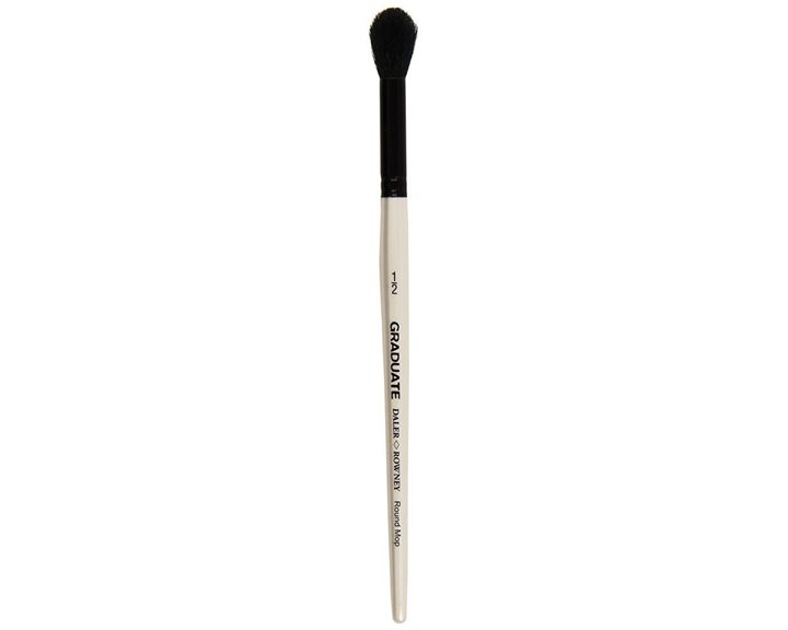 Πινέλο Graduate Black Goat Round Mop Short Handle No.1,2'' 212188050