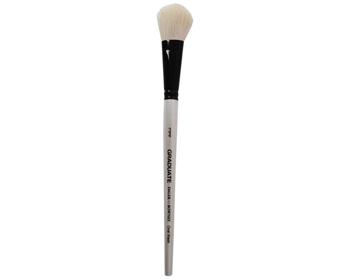 Πινέλο Graduate Daler Rowney White  Goat Oval Wash 3/4 212152075
