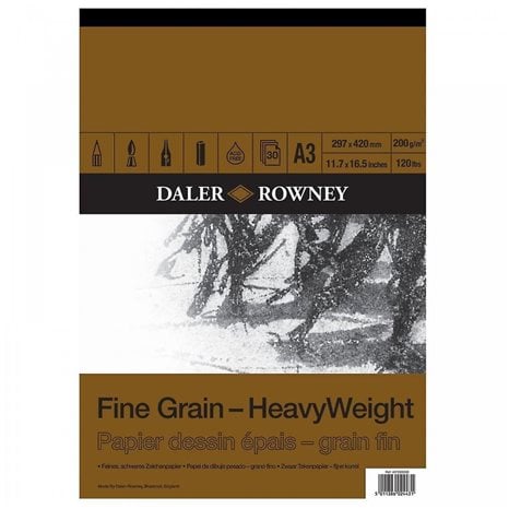 Fine Grain Heavyweight Pad A3 200g 30 Φύλλα 437033300