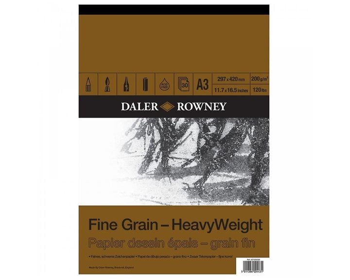 Fine Grain Heavyweight Pad A3 200g 30 Φύλλα 437033300