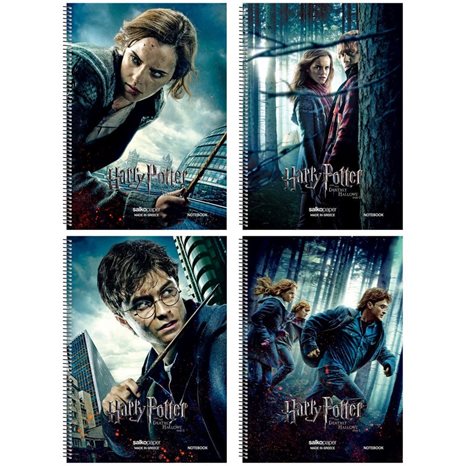 Τετράδιο Σπιράλ Salko 17x25 Harry Potter No2 4θ. 120φ. 7304