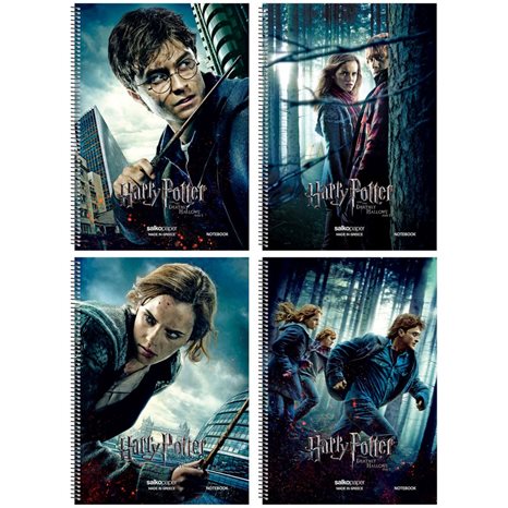 Τετράδιο Σπιράλ Salko 17x25 Harry Potter No2 3θ.90φ.7303