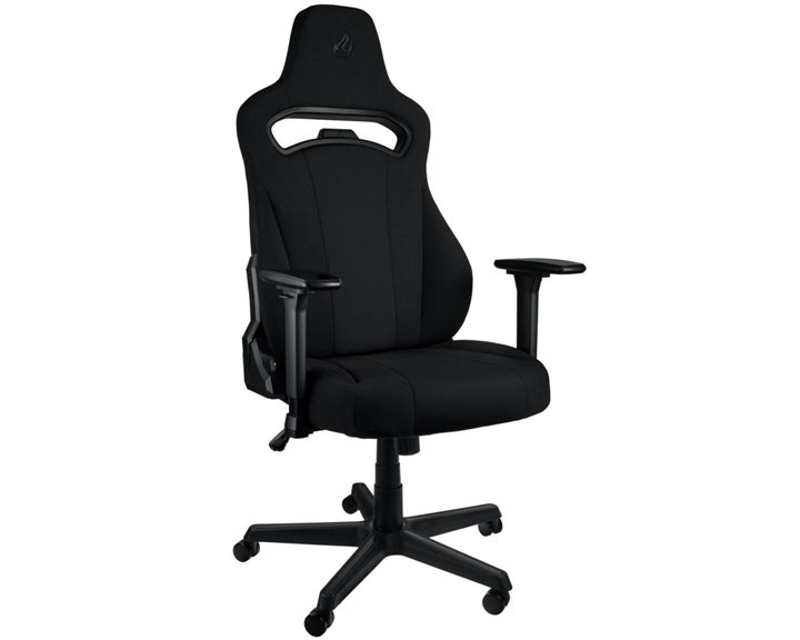 Nitro Concepts E250 Gaming Chair - Quality Fabric & Cold Foam - Stealth Black