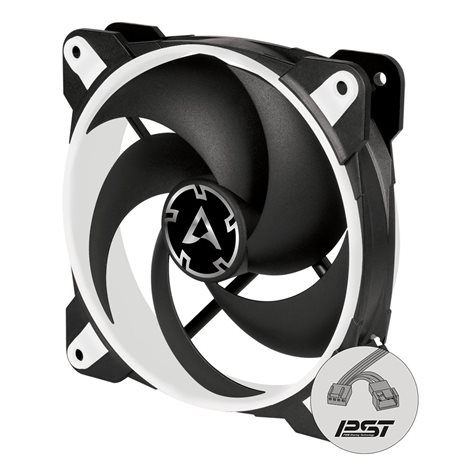 Arctic BIONIX P120 (WHITE) - Pressure-optimised 120 mm Gaming Fan with PWM PST