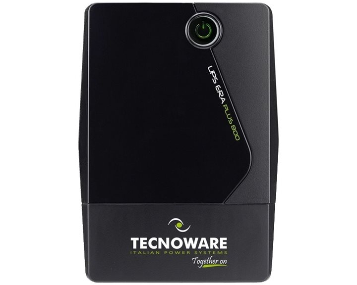 TECNOWARE UPS ERA PLUS 800 SCHUKO TOGETHER ON, 800VA/560W, LINE INTERACTIVE W/ STABILIZER, SIMULATED SINEWAVE, 2YW ELECTRONIC PARTS & 1YW BATTERIES.