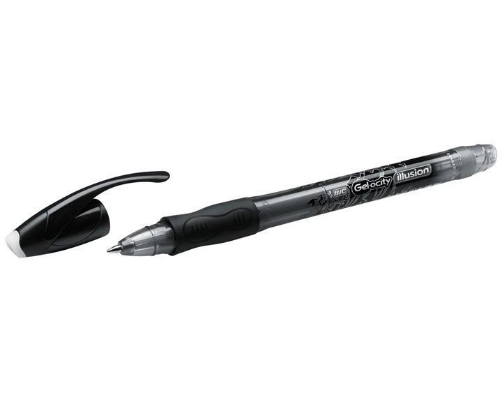 Στυλό Bic Gelocity Μαύρο Erase 0,7mm