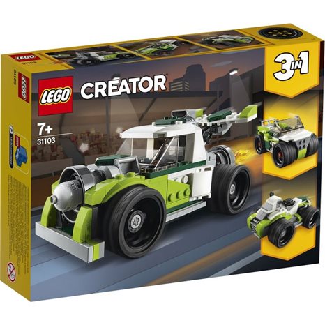 Κατασκευή LEGO Creator Rocket Truck 31103