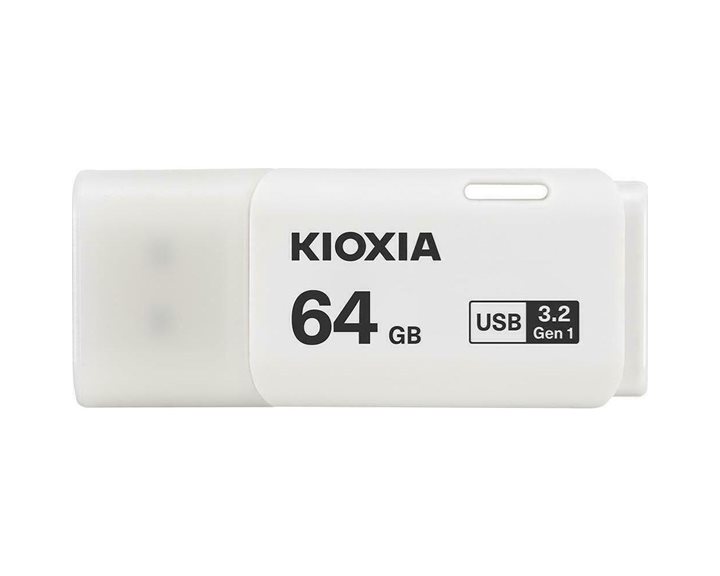 Flash Drive Kioxia White U301 64GB USB 3.2 LU301W064GG4