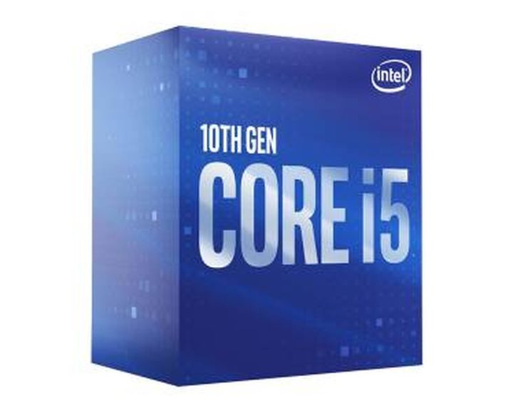 INTEL CPU CORE i5 10400, 6C/12T, 2.90GHz, CACHE 12MB, SOCKET LGA1200 10th GEN, GPU, BOX, 3YW. BX8070110400