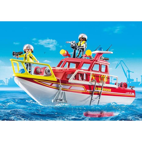 Playmobil Πυροσβεστικό Σκάφος Διάσωσης 70147