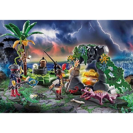 Playmobil Κρυσφήγετο Πειρατών 70414