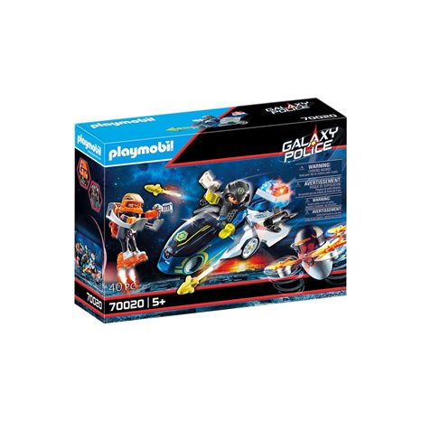 Playmobil Galaxy Police Μοτοσικλέτα 70020
