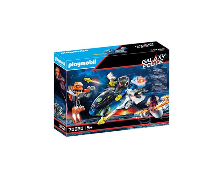 Playmobil Galaxy Police Μοτοσικλέτα 70020