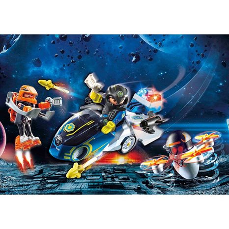 Playmobil Galaxy Police Μοτοσικλέτα 70020