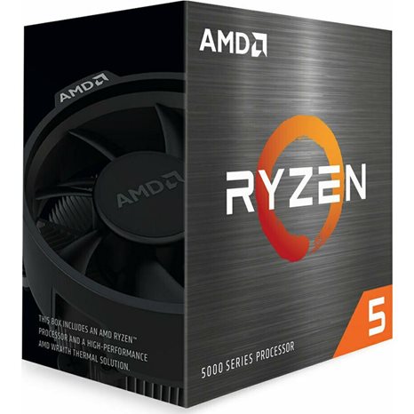 AMD CPU RYZEN 5 5600X, 6C/12T, 3.7-4.6GHz, CACHE 3MB L2+32MB L3, SOCKET AM4, BOX, 3YW. 100-100000065BOX