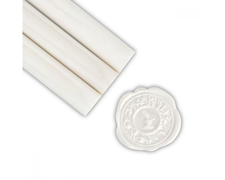 Βουλοκέρι 13,5 Cm Σε Ράβδο 11mm Pearl White