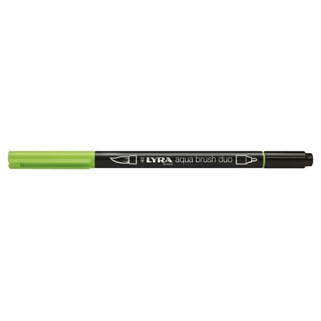 Μαρκαδόρος- Πινέλο Lyra Aqua Brush Duo Light Green 6520071