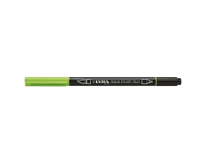 Μαρκαδόρος- Πινέλο Lyra Aqua Brush Duo Light Green 6520071