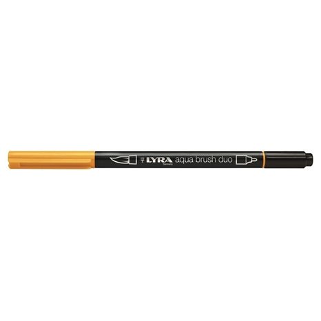 Μαρκαδόρος- Πινέλο Lyra Aqua Brush Duo Orange Light 6520011