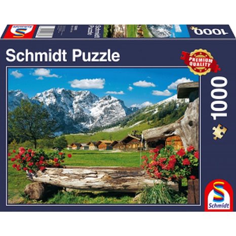 Πάζλ Schmidt 1000 Τεμ. Mountain Paradise 58368