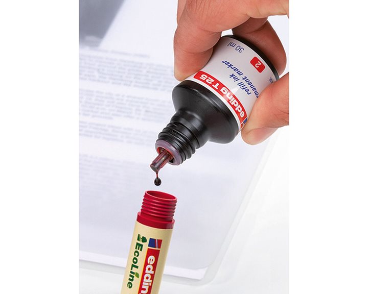 Μελάνι Edding Ανεξίτηλου Μαρκαδόρου 30ml Μαύρο