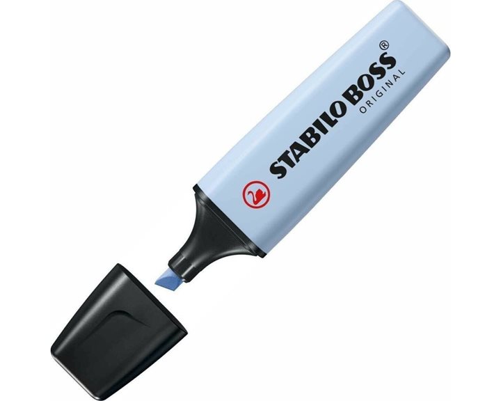 Μαρκαδόρος Stabilo Boss 70/112 Pastel Breezy Blue