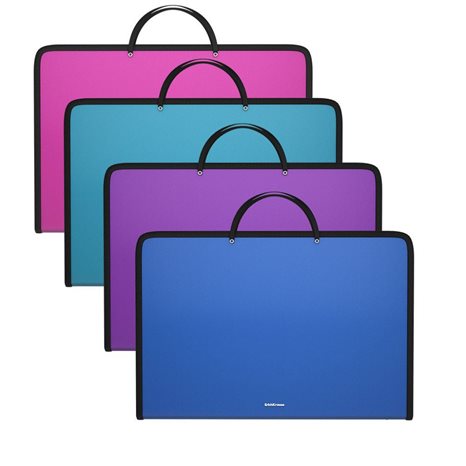 Τσάντα Σχεδίου Α4 ErichKrause Με Φερμουάρ Διάφορα Χρώματα 47087