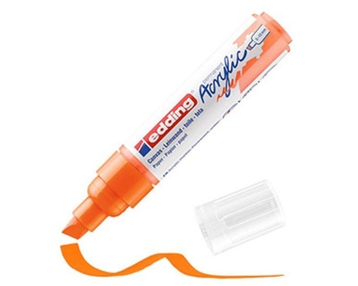 Μαρκαδόρος Edding 5000 Ακρυλικός 5-10mm Neon Orange 066