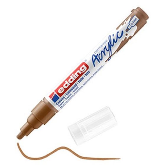 Μαρκαδόρος Edding 5100 Ακρυλικός 2-3mm Medium Hazel 919