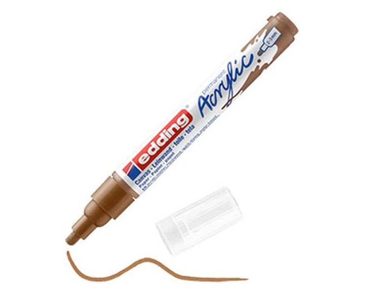 Μαρκαδόρος Edding 5100 Ακρυλικός 2-3mm Medium Hazel 919