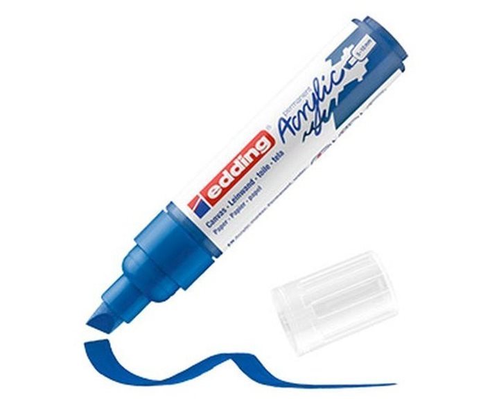Μαρκαδόρος Edding 5000 Ακρυλικός 5-10mm Gentian Blue 903