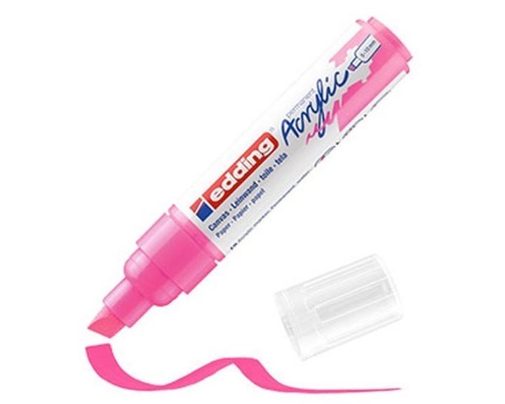 Μαρκαδόρος Edding 5000 Ακρυλικός 5-10mm Neon Pink 069