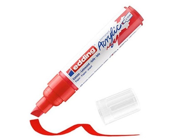 Μαρκαδόρος Edding 5000 Ακρυλικός 5-10mm Traffic Red 902