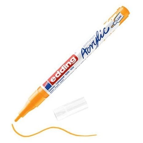 Μαρκαδόρος Edding 5300 Ακρυλικός 1-2mm Fine Sunny Yellow 906