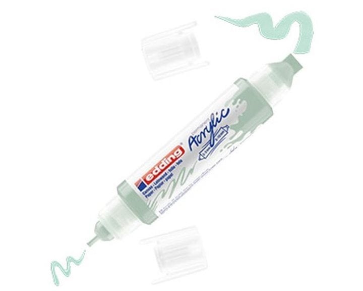 Μαρκαδόρος Edding 5400 Ακρυλικός Διπλός 2-3/5-10mm Mellow Mint 928