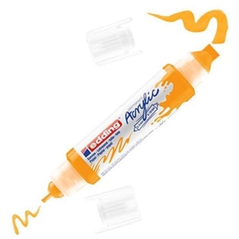 Μαρκαδόρος Edding 5400 Ακρυλικός Διπλός 2-3/5-10mm Sunny Yellow 906