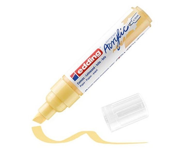 Μαρκαδόρος Edding 5000 Ακρυλικός 5-10mm Pastel Yellow 915
