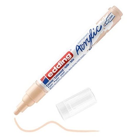 Μαρκαδόρος Edding 5100 Ακρυλικός 2-3mm Medium Warm Beige 255