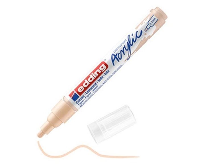 Μαρκαδόρος Edding 5100 Ακρυλικός 2-3mm Medium Warm Beige 255