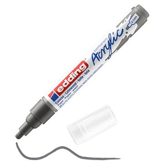 Μαρκαδόρος Edding 5100 Ακρυλικός 2-3mm Medium Anthracite 926