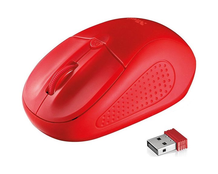 Trust Primo Wireless Mouse - red (20787) (TRS20787)