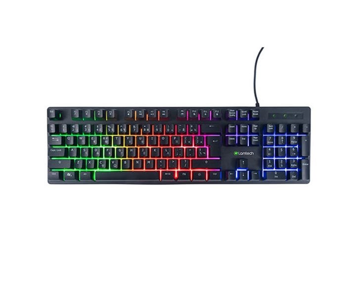 Lamtech Wired GR Keyboard with Rainbow Backlight
