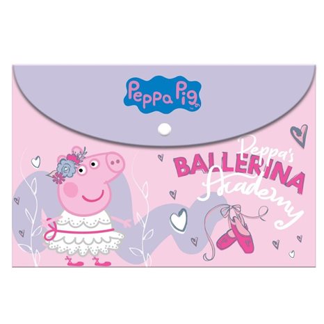 Φάκελος Κουμπί Α4 Peppa Pig 482619